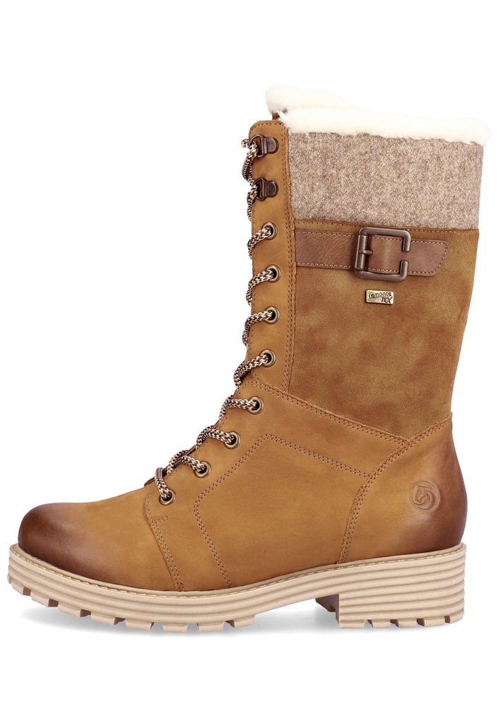 Remonte Stiefelette Veloursleder Reh Warmfutter