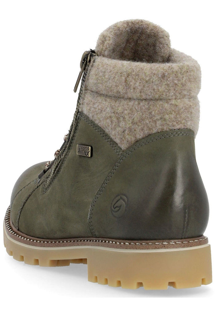 Remonte Stiefelette Veloursleder Wood