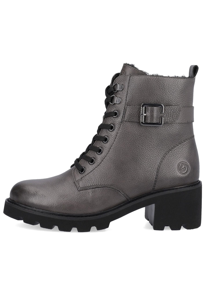 Stiefeletten Remonte Stiefelette Glattleder Fumo