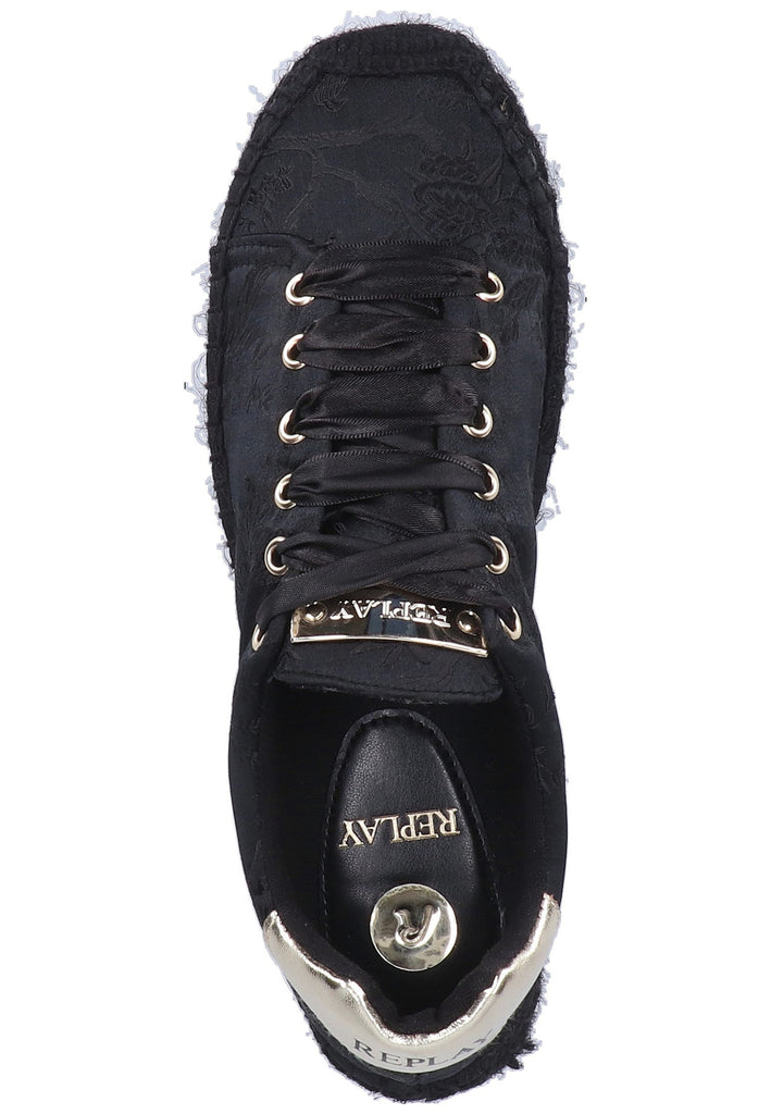 Replay Halbschuhe Textil Schwarz