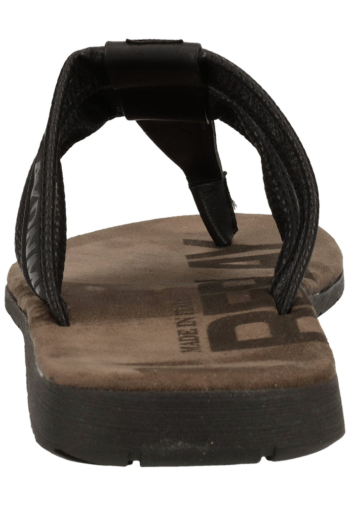 Replay Pantoletten Leder/Synthetik Schwarz