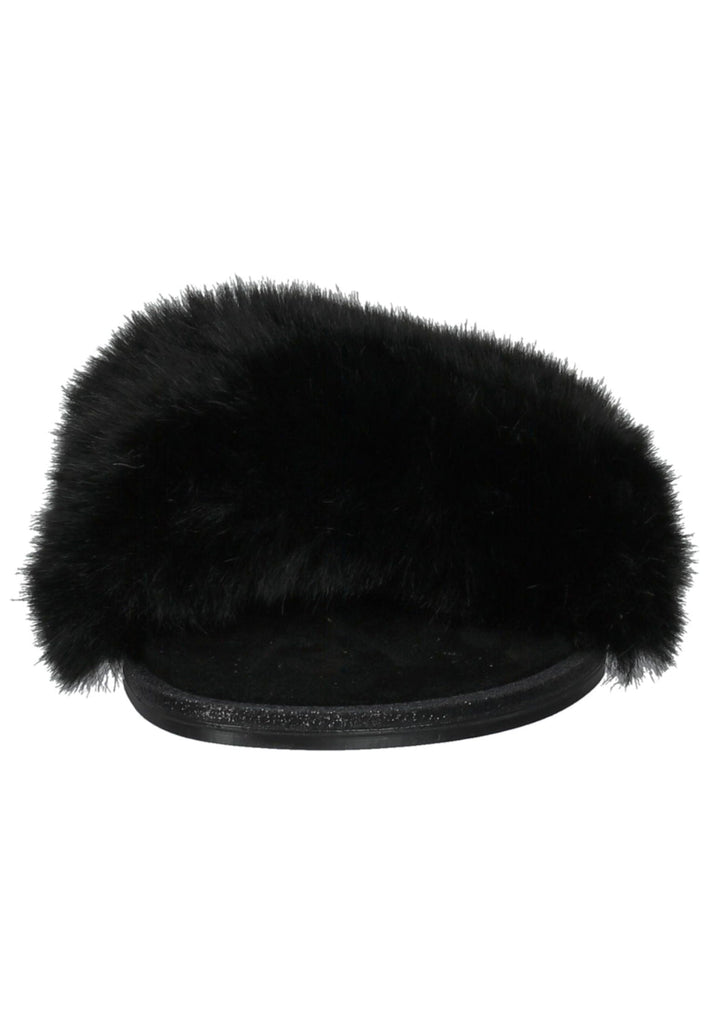 Replay Pantoletten Lederimitat Schwarz