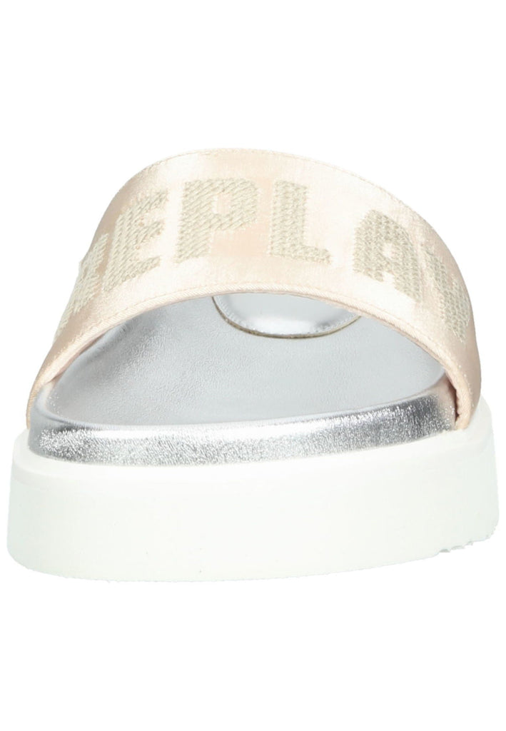 Replay Pantoletten Lederimitat/Textil Nude