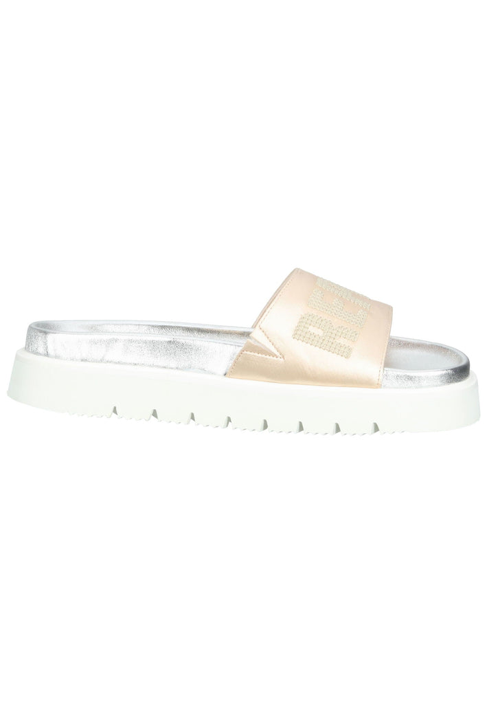 Replay Pantoletten Lederimitat/Textil Nude