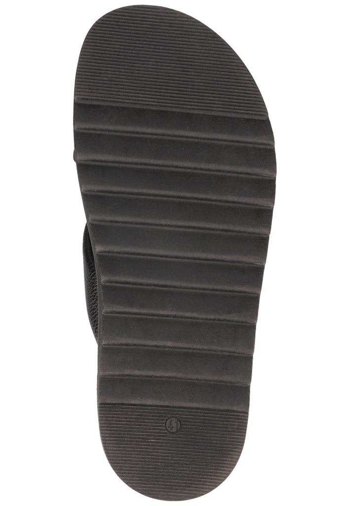 Replay Pantoletten Lederimitat/Textil Schwarz