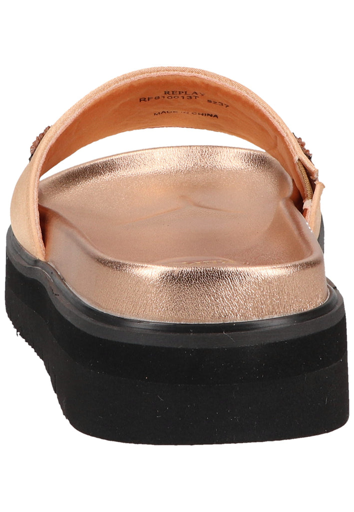 Replay Pantoletten Textil Bronze