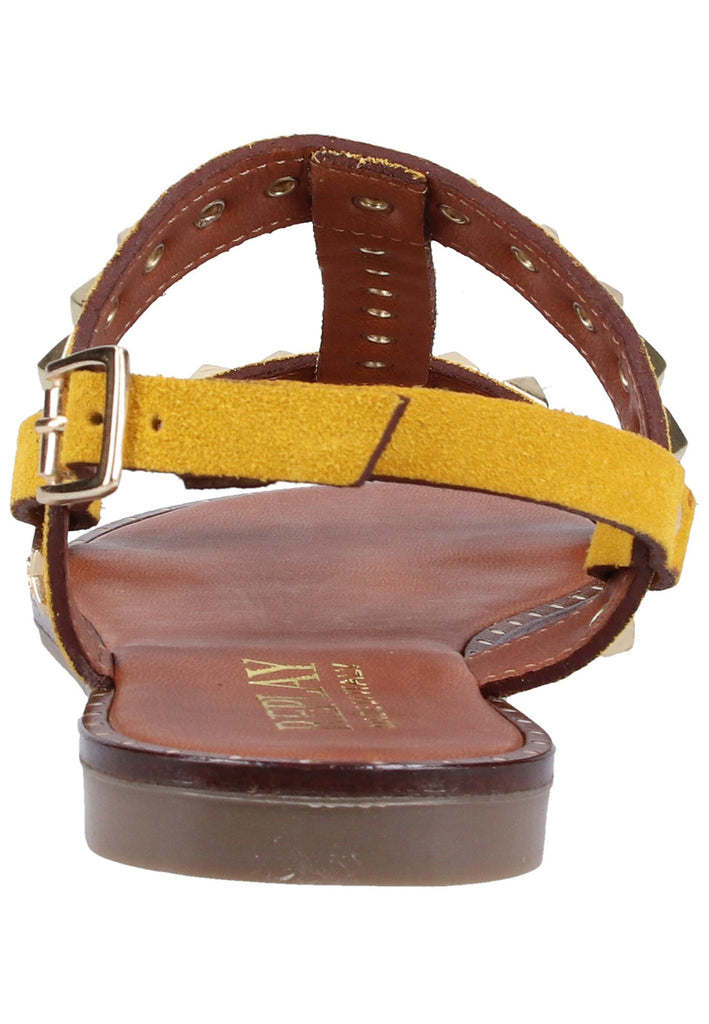 Replay Sandalen Leder Gelb