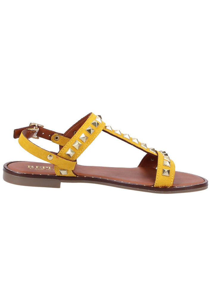 Replay Sandalen Leder Gelb