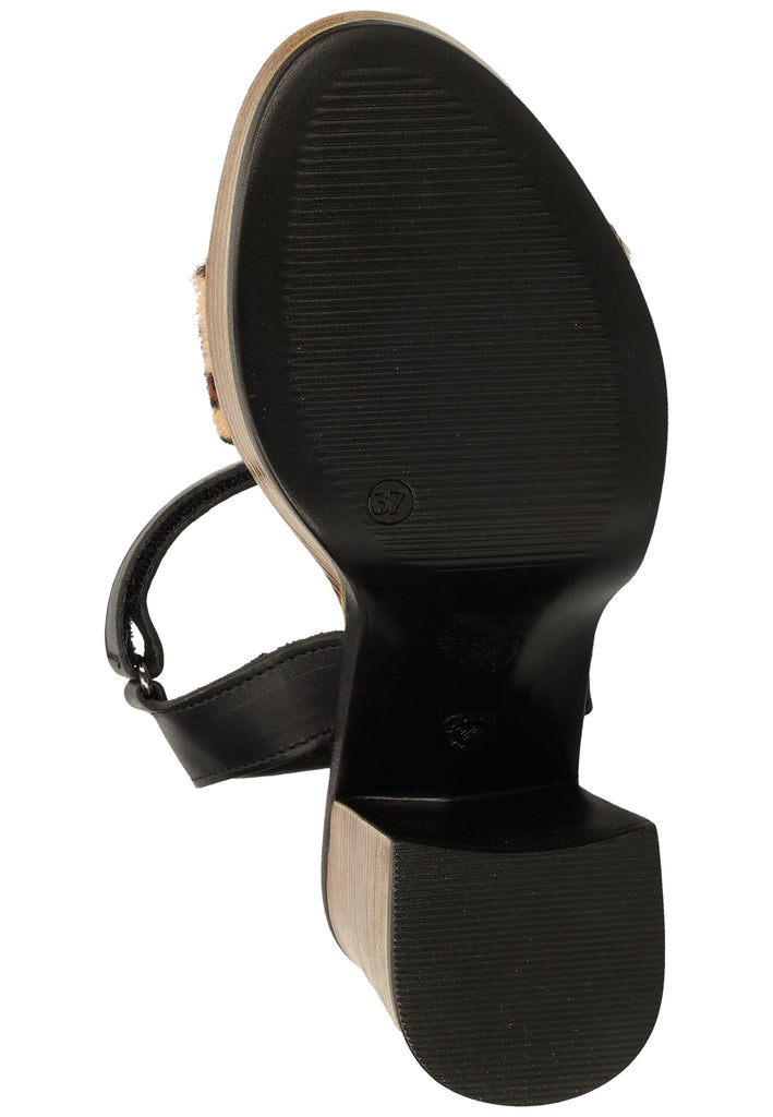 Replay Sandalen Leder/Textil Leopard