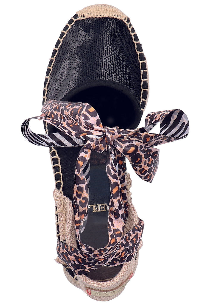 Replay Sandalen Lederimitat Schwarz