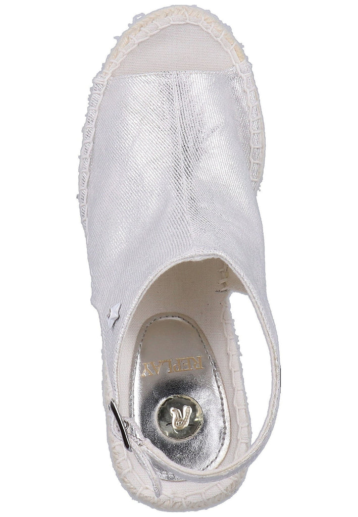 Replay Sandalen Textil Silber
