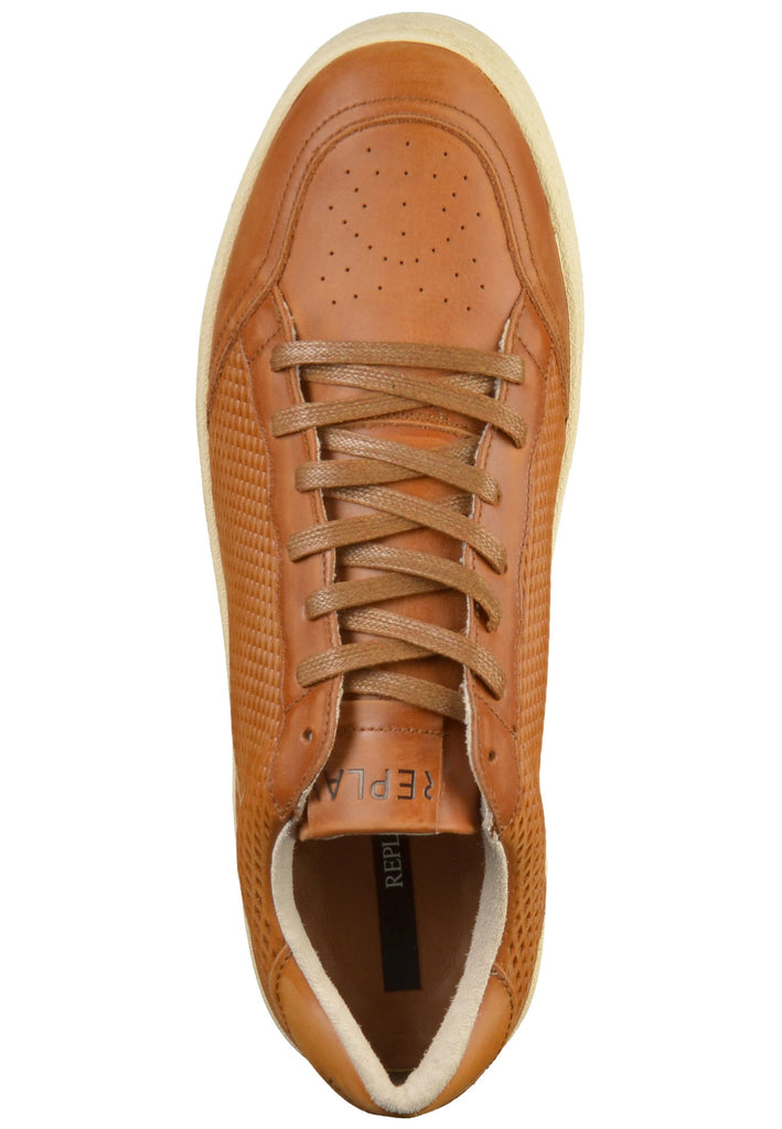 Replay Sneaker Leder Hellbraun