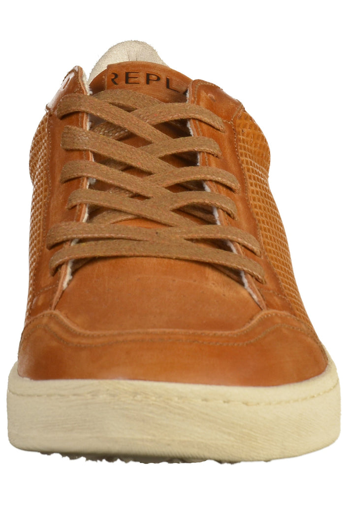 Replay Sneaker Leder Hellbraun