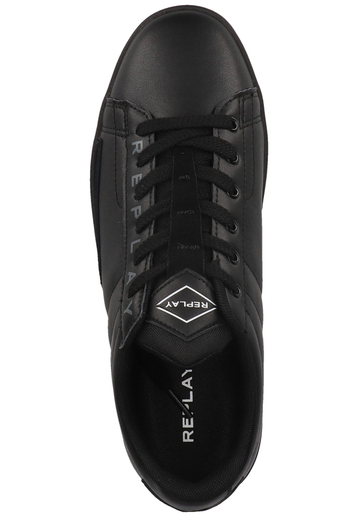 Replay Sneaker Leder Schwarz