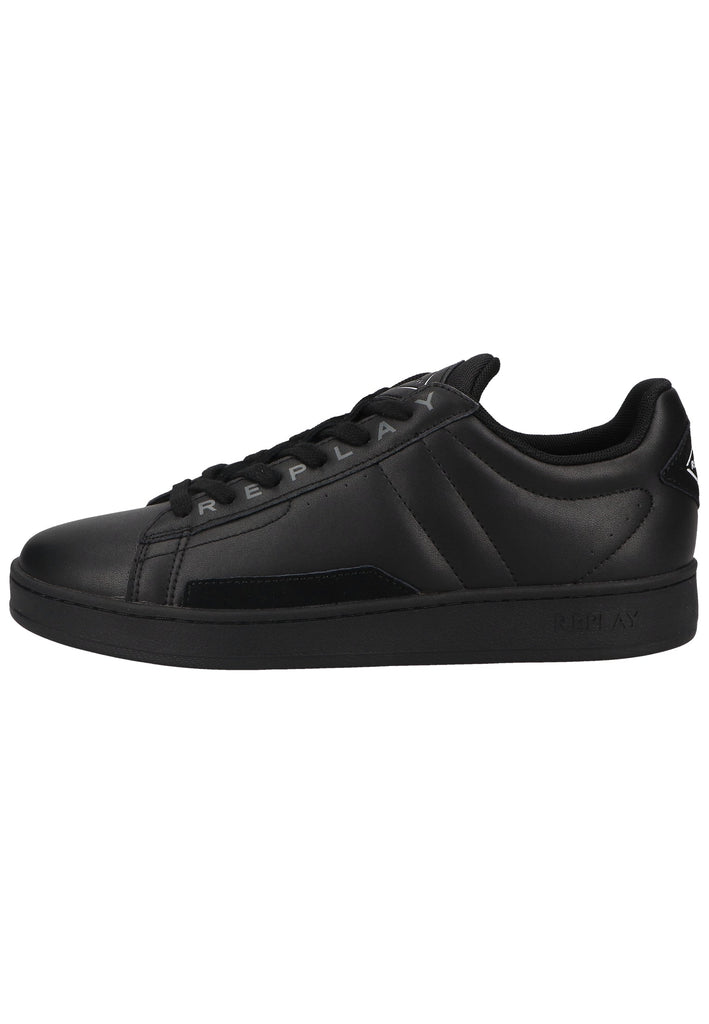 Replay Sneaker Leder Schwarz