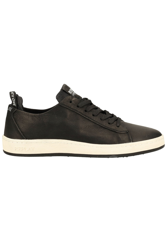 Replay Sneaker Leder Schwarz