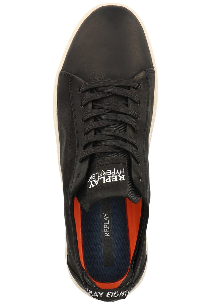 Replay Sneaker Leder Schwarz