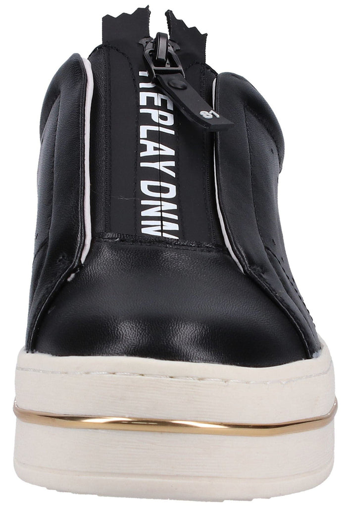 Replay Sneaker Leder Schwarz