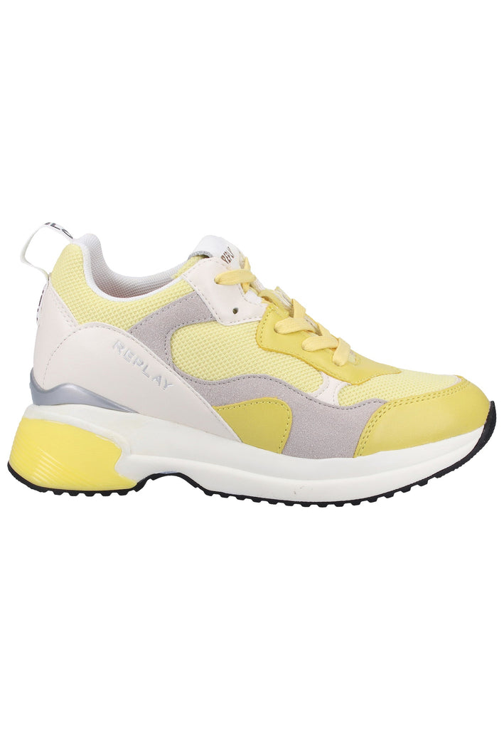 Replay Sneaker Leder/Textil Gelb