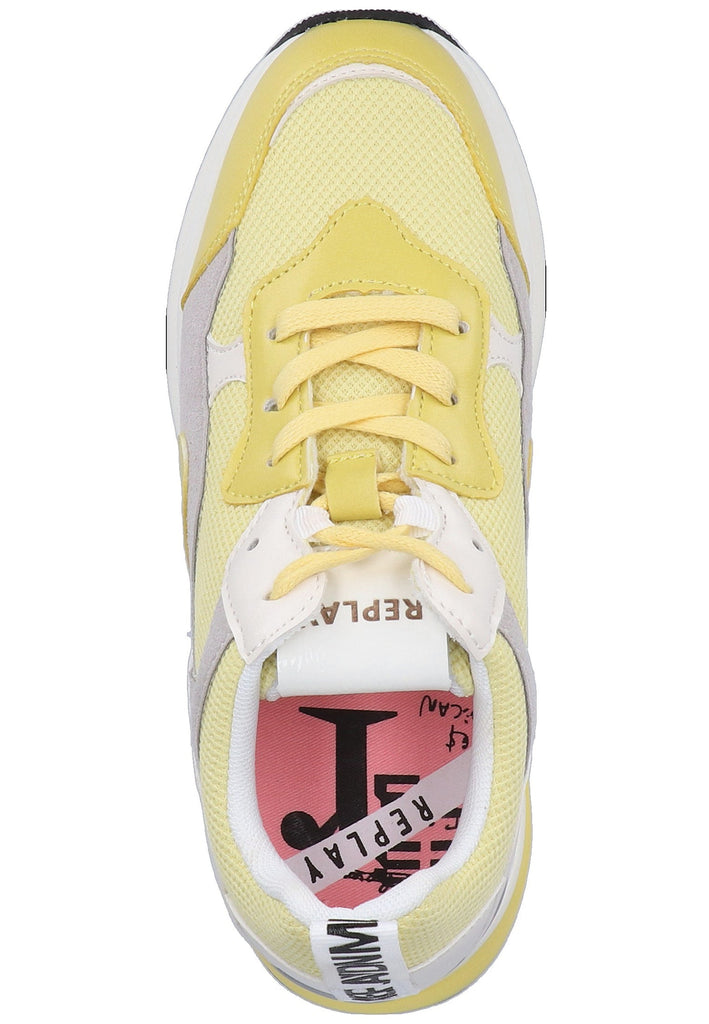 Replay Sneaker Leder/Textil Gelb