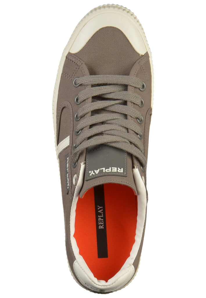 Replay Sneaker Leder/Textil Grau