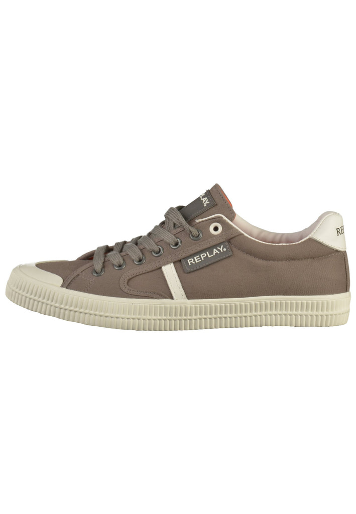 Replay Sneaker Leder/Textil Grau