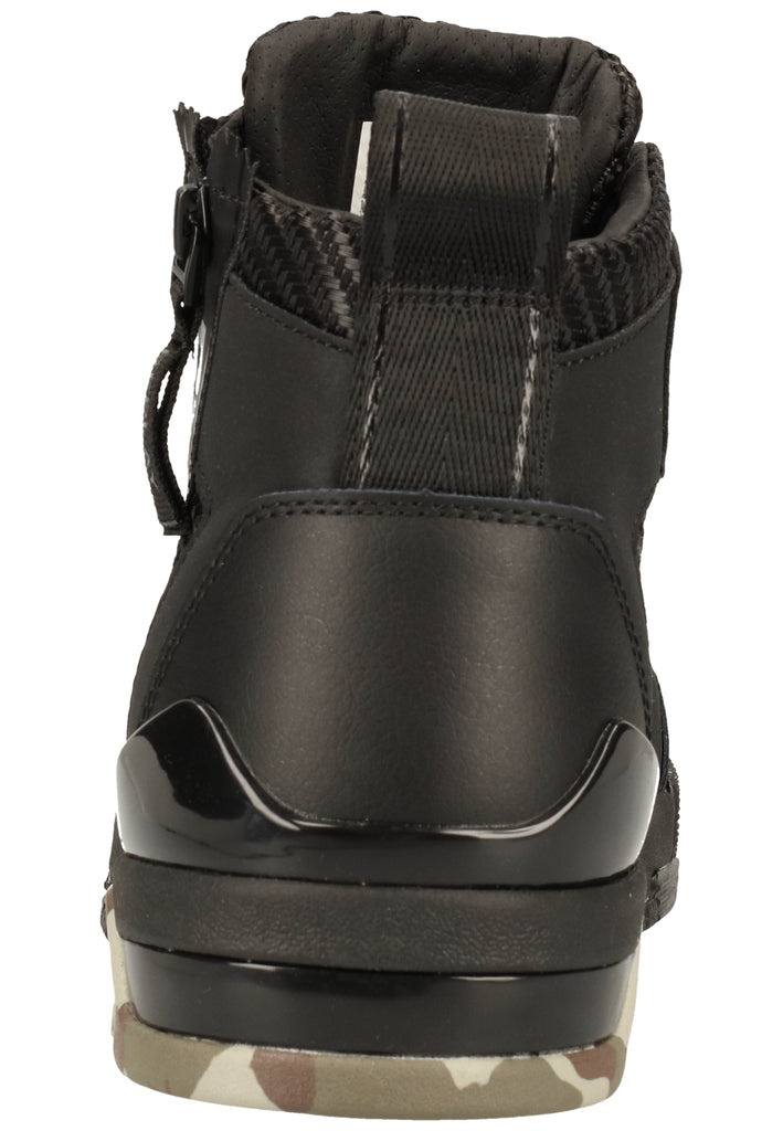 Replay Sneaker Leder/Textil Schwarz