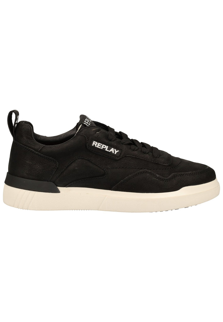 Replay Sneaker Leder/Textil Schwarz