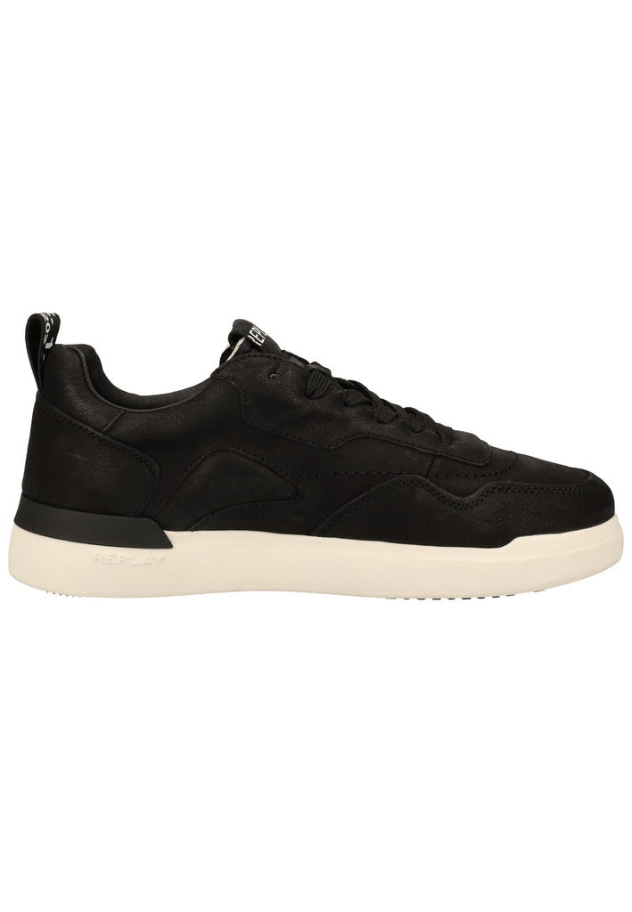 Replay Sneaker Leder/Textil Schwarz