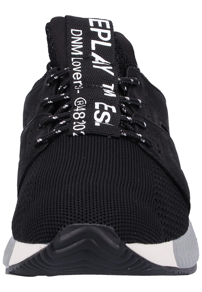 Replay Sneaker Leder/Textil Schwarz
