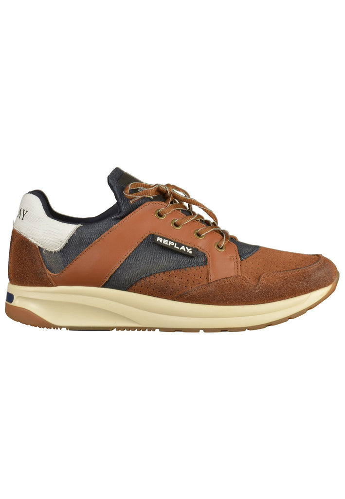 Replay Sneaker Leder/Textil Tan