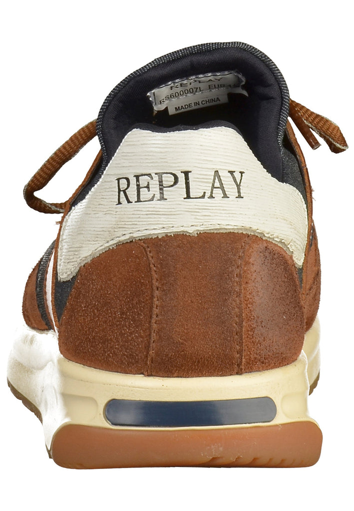 Replay Sneaker Leder/Textil Tan
