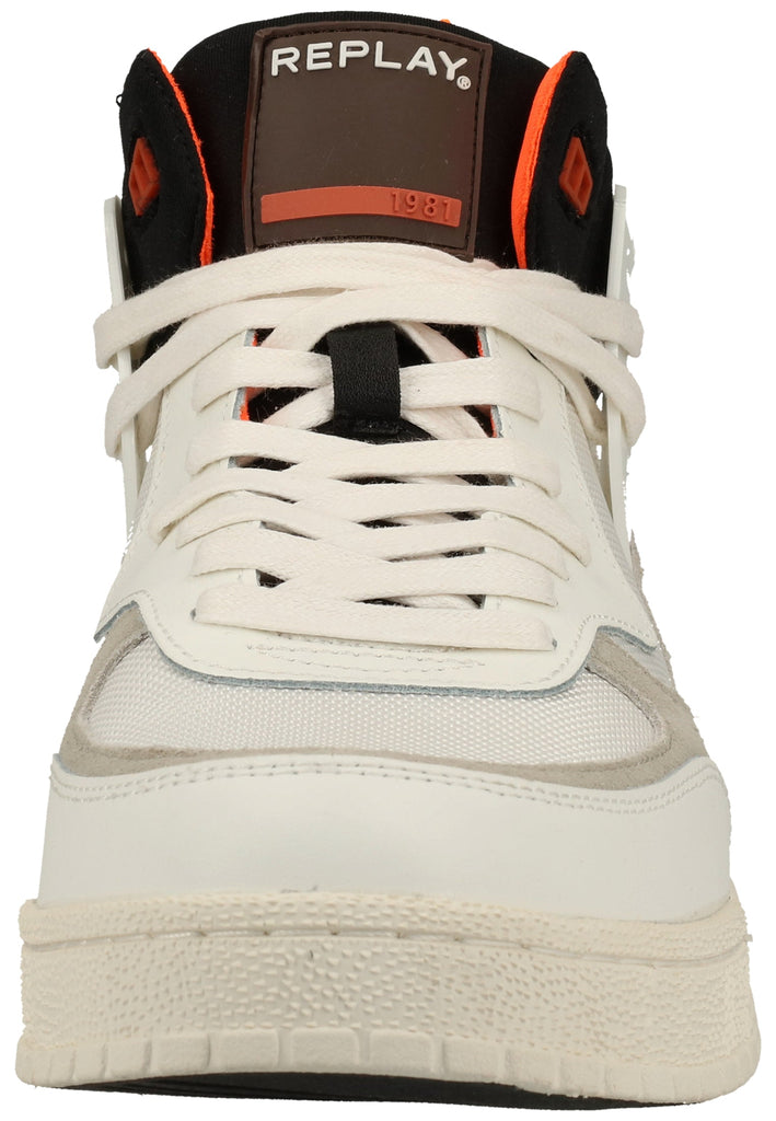 Replay Sneaker Leder/Textil Weiß