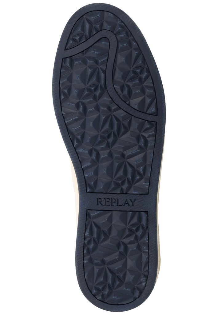 Replay Sneaker Leder Weiß/Blau