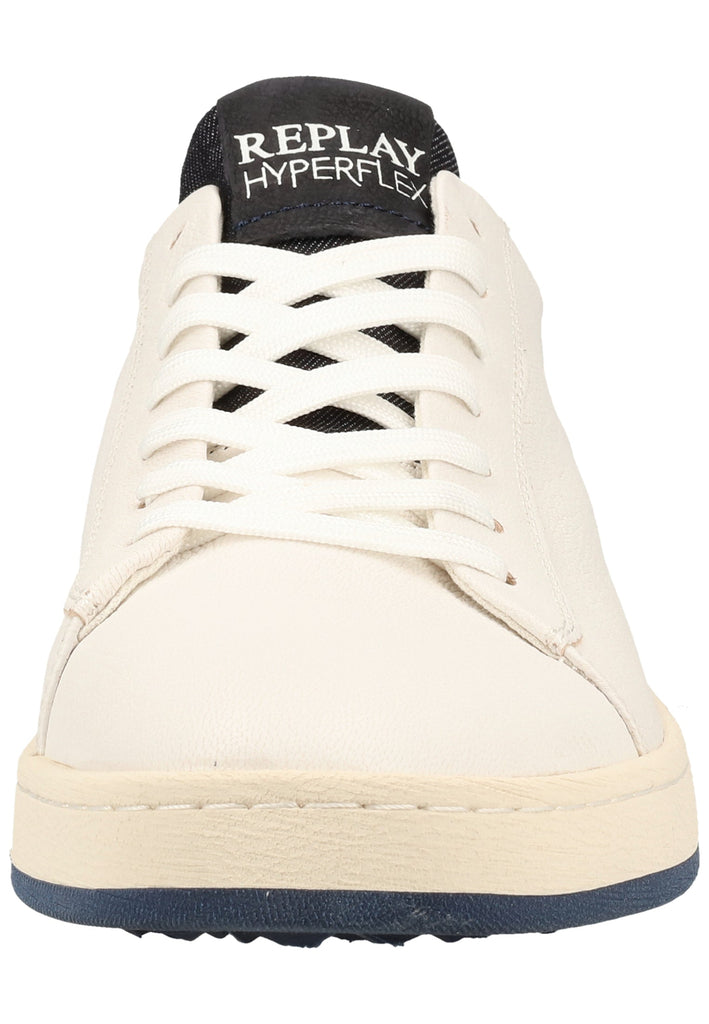 Replay Sneaker Leder Weiß/Blau
