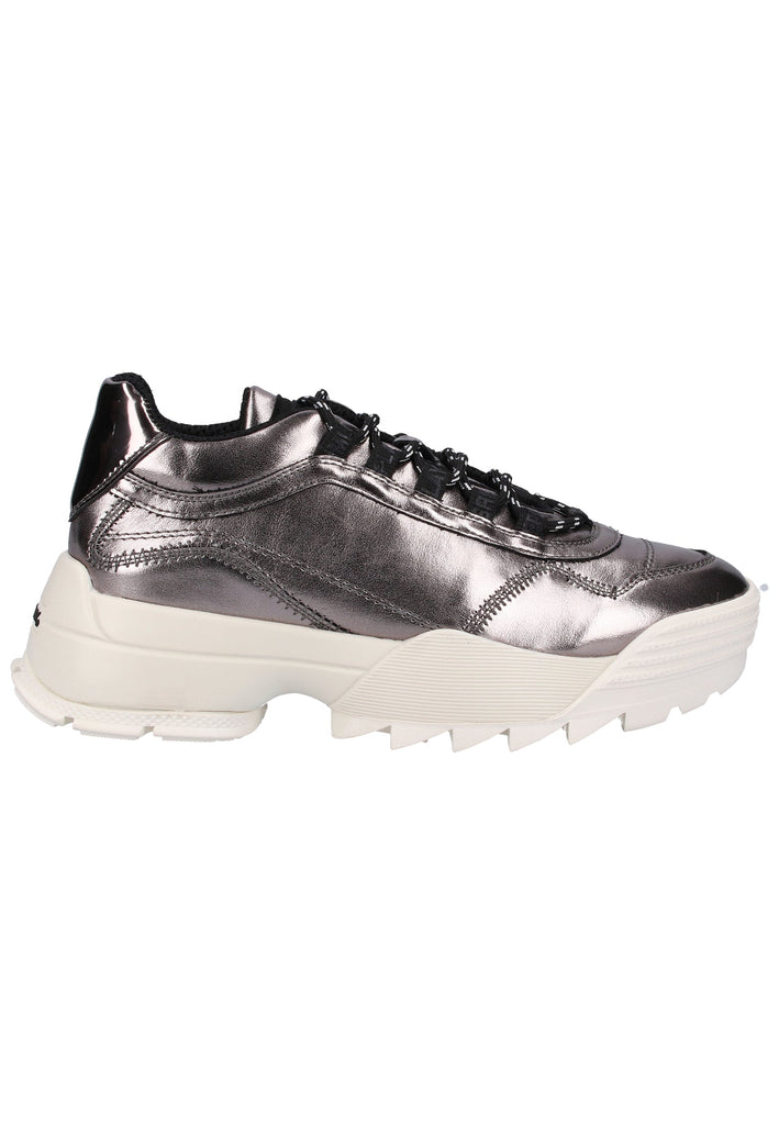 Replay Sneaker Lederimitat Silber