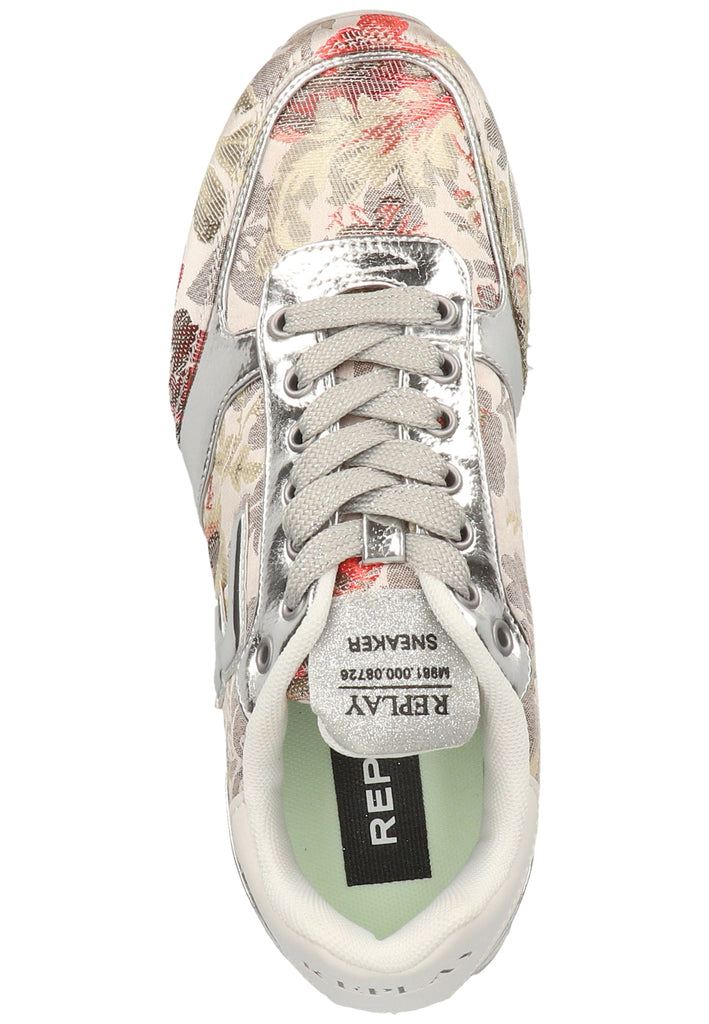 Replay Sneaker Lederimitat/Textil Beige