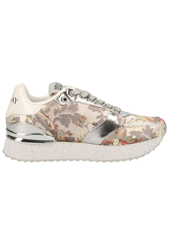 Replay Sneaker Lederimitat/Textil Beige