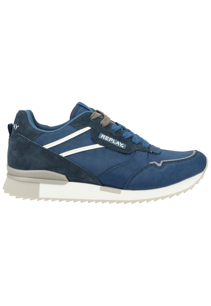 Replay Sneaker Lederimitat/Textil Blau