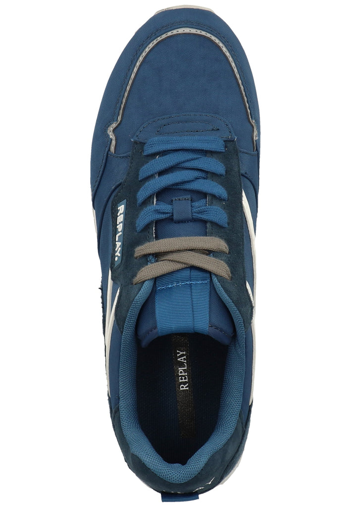 Replay Sneaker Lederimitat/Textil Blau