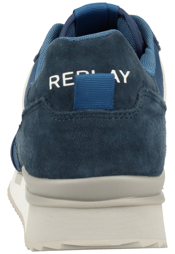 Replay Sneaker Lederimitat/Textil Blau