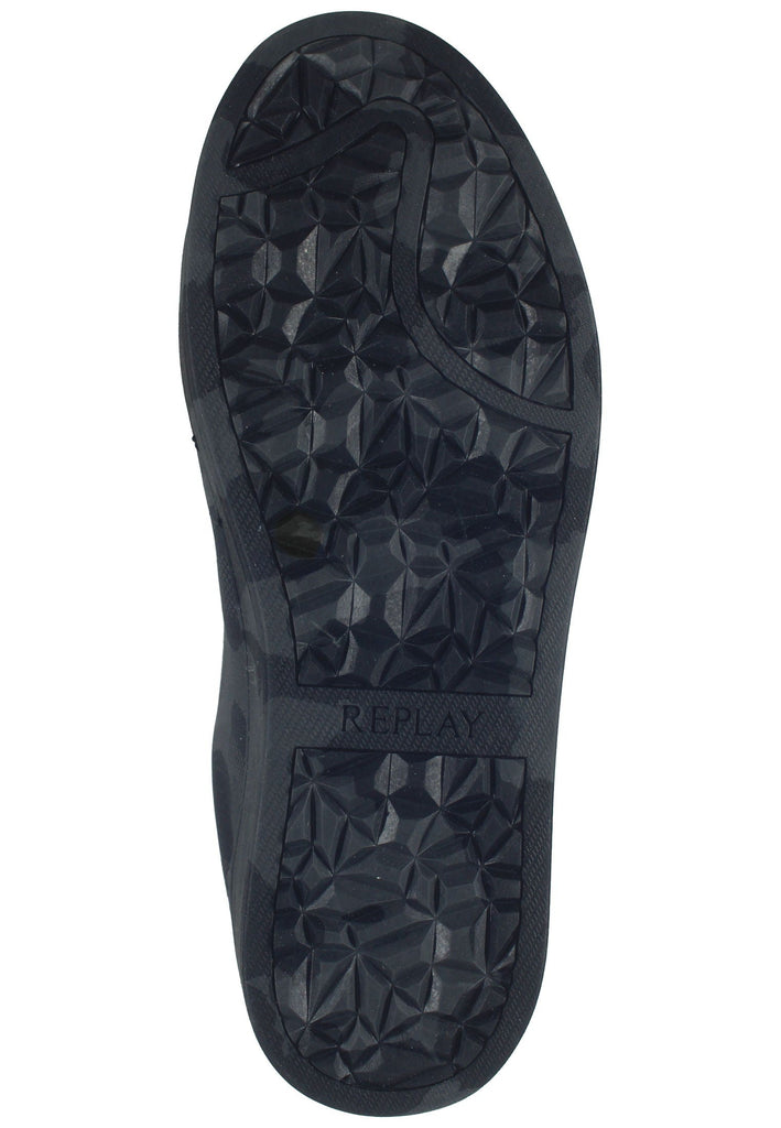 Replay Sneaker Lederimitat/Textil Dunkelgrau