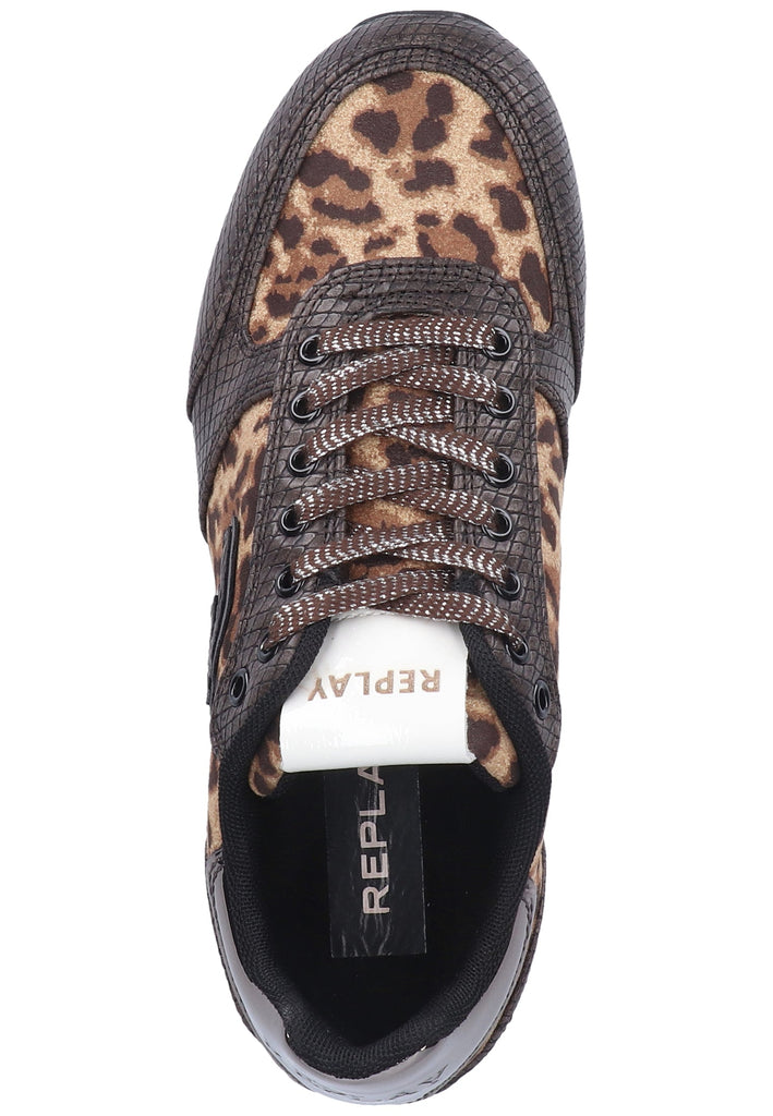 Replay Sneaker Lederimitat/Textil Leopard