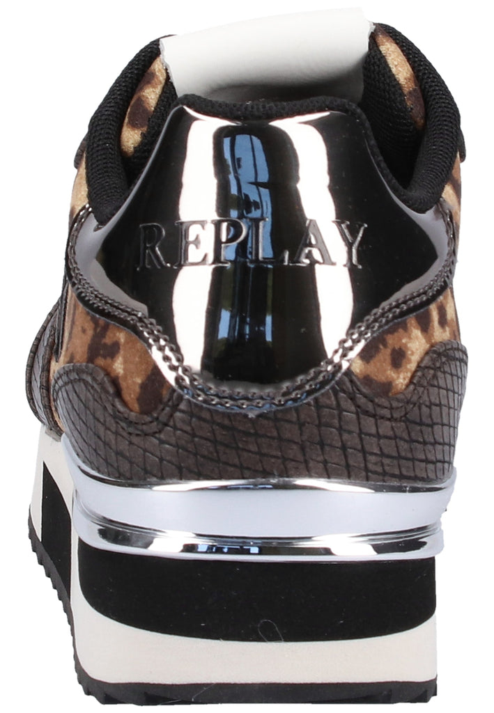 Replay Sneaker Lederimitat/Textil Leopard