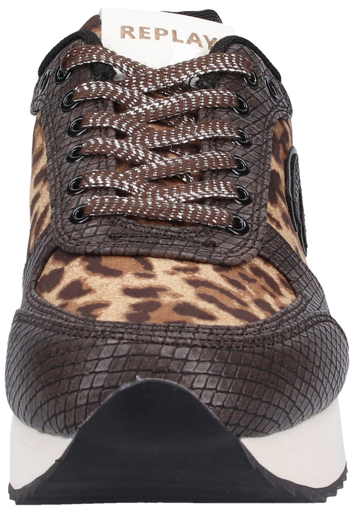Replay Sneaker Lederimitat/Textil Leopard