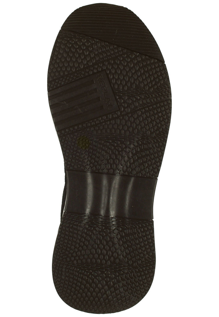 Replay Sneaker Lederimitat/Textil Schwarz