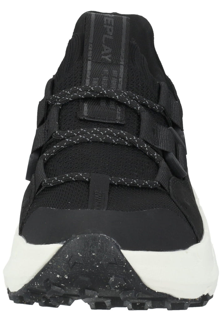 Replay Sneaker Lederimitat/Textil Schwarz