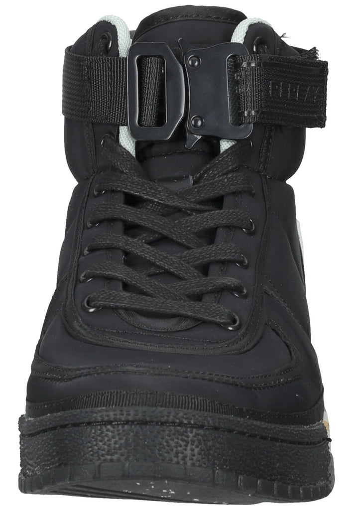 Replay Sneaker Lederimitat/Textil Schwarz
