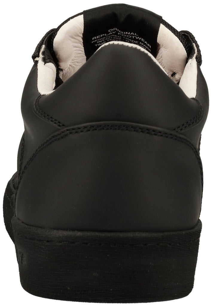 Replay Sneaker Lederimitat/Textil Schwarz