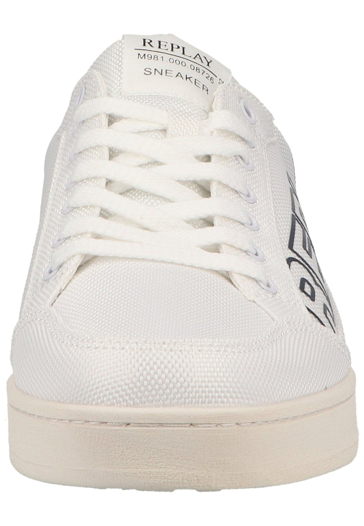 Replay Sneaker Lederimitat/Textil Weiß